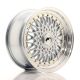 JR Wheels JR9 16x7.5 ET25 Custom PCD- Silver w/Machined Lip