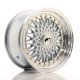 JR Wheels JR9 16x8 ET25 4x100/108- Silver w/Machined Lip