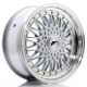 JR Wheels JR9 17x7.5 ET35 5x112/120- Silver w/Machined Lip