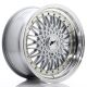 JR Wheels JR9 17x8.5 ET35 4x100/108- Silver w/Machined Lip