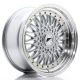JR Wheels JR9 17x8.5 ET35 5x112/120- Silver w/Machined Lip