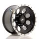 JR Wheels JRX4 16x9 ET0 6x139.7- Matt Black w/Machined Lip