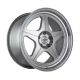 Whistler KR3 18x9.5 5x114.3 ET22 - Silver Machined Face (73.1mm Centre Bore)