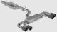 MBRP VW Golf R (MK7/MK7.5) (15-19) 3" Cat-Back Exhaust w/ 4" Quad Carbon Fibre Tips