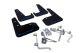 Rally Armor Subaru WRX &amp; STI Sedan (11-14) Urethane Mud Flaps- Black/Blue Logo (Hardware Missing: 6 locking nuts) - CLEARENCE