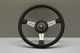 Nardi Classic Leather Steering Wheel 360mm with Grey Stitching and Satin Spokes (Incl. Trim Ring)