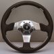 Nardi ND1 Perforated Leather Steering Wheel 350mm with Polished Spokes