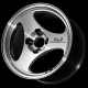 ADVAN ONII2 15x5.5 ET45 4x100 Wheel (STD Face, 63mm Centre Bore)- Diamond Cut Machined Lip