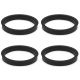 Tarmac Sportz Wheel Spigot Rings - 73.1- 66.1 (Plastic)