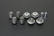 Hardrace Honda S2000 (99-09) Rear Lower Arm Bushing (Hardened Rubber) (6PC/Set)
