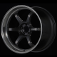 ADVAN R6 20x11 ET5 5x114.3 Wheel (EXT Face, 73mm Centre Bore)- Black Coated Graphite Machined Lip