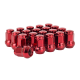 Titan Wheel Accessories 20x M12 x 1.25 Wheel Nuts - Red