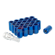 Titan Wheel Accessories 20x M12 x 1.25 Internal Drive Wheel Nuts - Blue