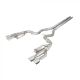 MBRP Ford Mustang GT (18-22) 3” Cat Back Exhaust - Dual Rear with Quad Exit 4" Stainless Tips (Race Profile)