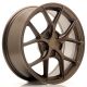 JR Wheels SL01 17x7 ET20-40 5H Custom PCD- Matt Bronze