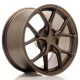 JR Wheels SL01 17x9 ET20-50 5H Custom PCD- Matt Bronze