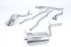 Milltek Sport Audi A4 Quattro Saloon- Avant (6 Speed) (03-05) & Cabriolet (01-05) Cat-Back Exhaust- Non-Resonated