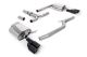 Milltek Sport Audi A5 Coupe/Cabriolet 3.0L TDI Quattro (DPF) (07-18) Cat-Back Exhaust- Cerakote Black Quad Tips