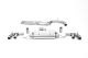 Milltek Sport Audi RS3 Saloon/Sedan (8V MQB) (17-22) Cat-Back Exhaust- Non-Resonated- Cerakote Black Tips