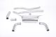 Milltek Sport BMW 3-Series 320i L M Sport (F30, LWB, Inc. LCI) (12-20) Non-Resonated Race Dual Outlet Cat-Back Exhaust- Carbon Tips- Requires M340i Rear Valance