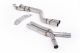 Milltek Sport BMW M2 Coupe (G87 S58 NAS Non-OPF/GPF Models) (23+) Secondary Cat Bypass - Single Mid Pipe 102mm - Non Resonated with X Pipe to OE Axle Back Only