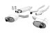 Milltek Sport Ford Mustang Fastback 2.3L EcoBoost (15-18) Resonated Cat-Back Exhaust- Dual Titanium Tips