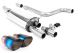 Milltek Sport Ford Puma ST 1.5 EcoBoost (20-22) GPF/OPF-Back Exhaust (Valved)- Burnt Titanium Tips 