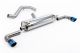 Milltek Sport INEOS Grenadier B58/B57 3.0 I6 Turbo Petrol 2023+ Resonated Particulate Filter-back System with GT-90 Burnt/Blue Titanium Tips 