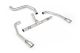 Milltek Sport INEOS Quartermaster 3.0 (B58/B57) Petrol/Diesel (OPF & Non-OPF Vehicles) 2024+ Non Resonated Particulate Filter-back Exhaust(Louder) GT-90 Brushed Titanium Tips - Requires OE System to be cut