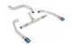 Milltek Sport Milltek Sport INEOS Quartermaster 3.0 (B58/B57) Petrol/Diesel (OPF & Non-OPF Vehicles) 2024+ Non Resonated Particulate Filter-back Exhaust(Louder) GT-90 Burnt/Blue Titanium Tips - Requires OE System to be cut
