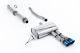 Milltek Sport New Mini Mk3 (F55) Mini Cooper S 2.0 Turbo - 5 Door Hatch (ROW/NA Models) 2014+ Cat Back Exhaust with Burnt/Blue Titanium Tips -  Resonated (Quieter)
