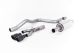 Milltek Sport Seat Leon FR 1.4 TSI SC & 5-door (13-17) Cat-Back Exhaust- Resonated- Cerakote Black Tips