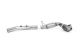 Milltek Sport Skoda Octavia vRS 2.0L TSI (20+) & VW Golf GTI (MK8) (20+) Large-Bore Downpipe with Hi-Flow Race Cat- Includes OPF/GPF Bypass- Fits to Milltek OPF/GPF Back Exhaust Only