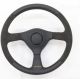 Mine's Nissan Skyline R32 GT-R (89-94) 355mm Leather & Alcantara Steering Wheel with Red Stitching