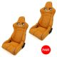 NRG Innovations Reclining Racing Seat - Prisma in Tan Suede