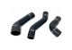 Torque Solution Hyundai Veloster 1.6L Turbo (13-17) Silicone Boost Hose Kit - Black