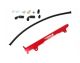 Torque Solution Mitsubishi Lancer Evolution X Billet Aluminium Fuel Rail - Red