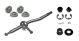 Torque Solution Mitsubishi Lancer Evolution X (08-09) Short Shifter, Base, Shifter Cable & Gate Selector Bushing Combination