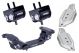 Torque Solution Subaru Impreza WRX (02-14), STI (04+) Engine, Gearbox & Mount Kit w/ OEM Mount Plates