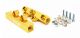 Torque Solution Subaru WRX (02-14), STI (07-18) Top Feed Fuel Rails - Gold