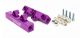 Torque Solution Subaru Impreza WRX (02-14), STI (07-18) Top Feed Fuel Rails - Purple