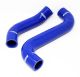 Torque Solution Subaru Impreza WRX (02-07), STI (04-07) Silicone Radiator Hose Kit - Blue