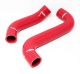 Torque Solution Subaru Impreza WRX (02-07), STI (04-07) Silicone Radiator Hose Kit - Red
