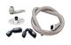 Torque Solution Subaru EJ -10AN Turbo Oil Return Line Kit - w/ Garrett GT/GTX or Borgwarner EFR Turbo
