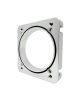 Torque Solution Subaru Impreza STI (06-21) EJ Big Bore Manifold Big Bore 76mm Throttle Body Adapter - Silver