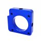 Torque Solution Subaru Impreza WRX (06-14), STI (04-15) Throttle Body Spacer - Blue