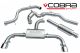 Cobra Sport VW Golf GTI MK7 (5G) (12-17) Resonated Turbo-Back Exhaust with Sports Cat