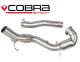 Cobra Sport VW Polo GTI 1.8L TSI (15+) Front Pipe & Sports Cat Section
