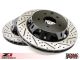 Z1 Motorsports Nissan 350Z (03-09) 2 Piece Brembo Rear Brake Rotors - Drilled and Slotted