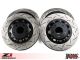 Z1 Motorsports Nissan 370Z (09-20) 2 Piece Akebono Front & Rear Rotor Kit